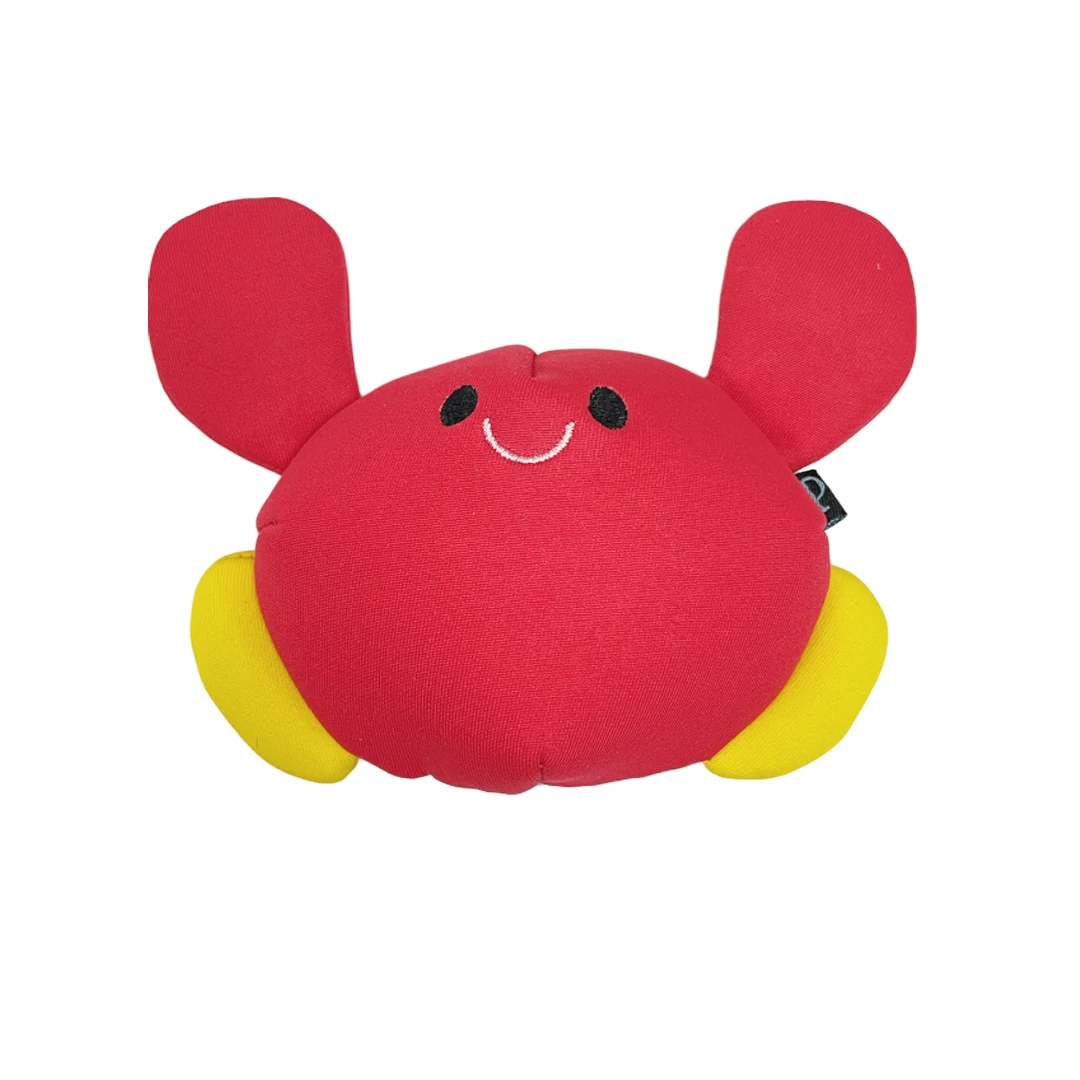 2024 new designed manufacture wholesale price cute crab plush stuffed toy floating