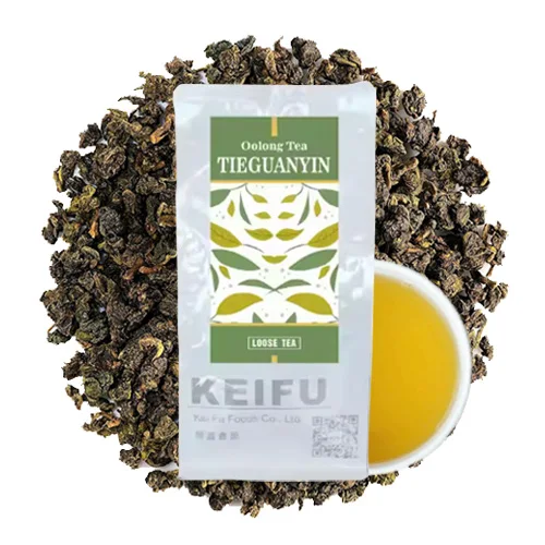 KEIFU - Tieguanyin Oolong Tea Commercial Loose Tea OEM/ODM for Bubble Tea Drink 600g