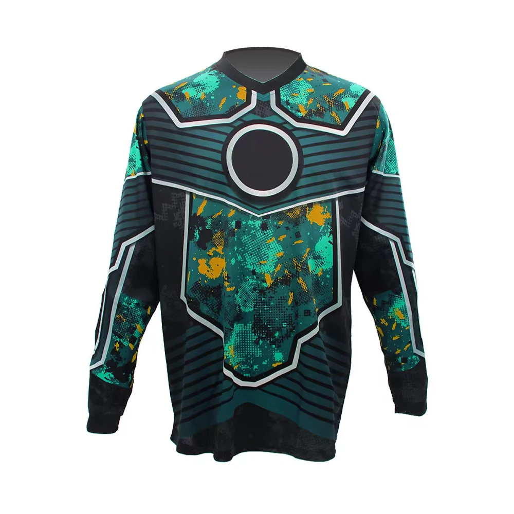 New Arrival Sublimation Paintball Jersey Latest Design Sublimated Paintball Breathable Jersey