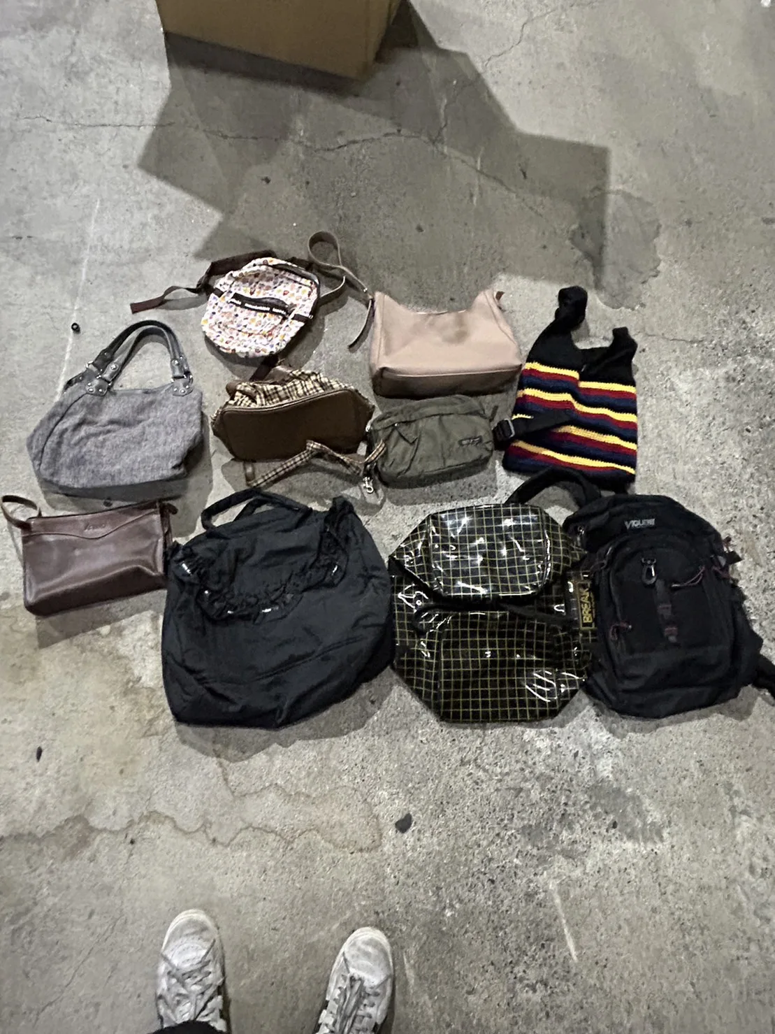 Japan Designer Second Hand Leather Used Luggage Bags for Sale