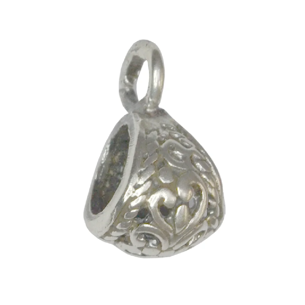 925 Silver Pendant Bail 11mm Sterling Silver Jewelry Connectors & Bails for Sale Bails Jewellery Findings