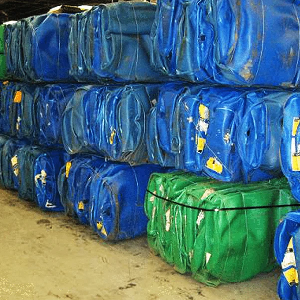 Top Grade HDPE blue drum plastic scraps for sale