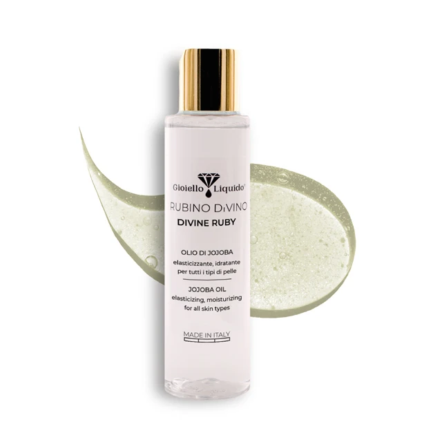 Made in Italy Gioiello Liquido Rare Beauty Skincare Jojoba Oil Divine Ruby body cleansing 150 ml