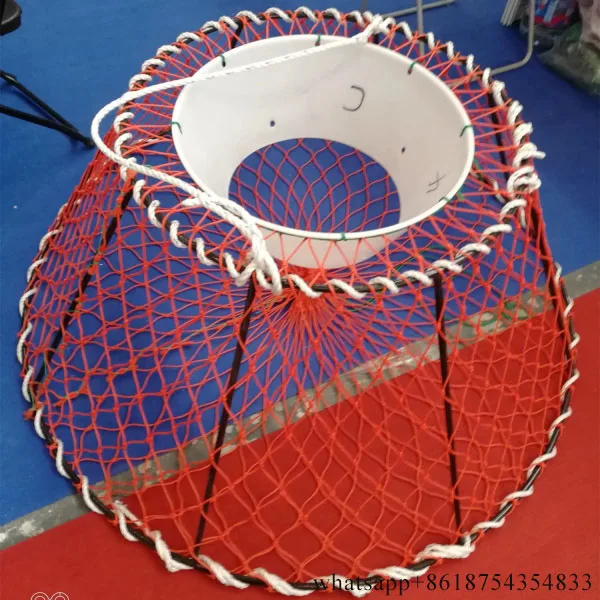 Deep Sea Special Fishing Cage Stainless Steel Welded Impregnated King Crab Trap Aquaculture Trap