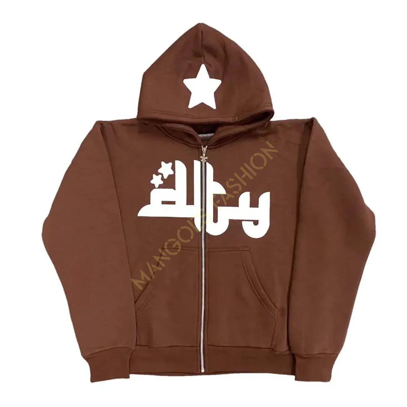 Y2K Модные мужские свободные пальто на молнии | Harajuku толстовки с капюшоном высшего качества для оптовой продажи одежды