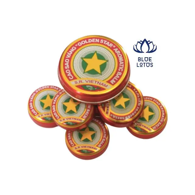 Gold Star Balm Vietnam Good For People Care Headache Car Sick