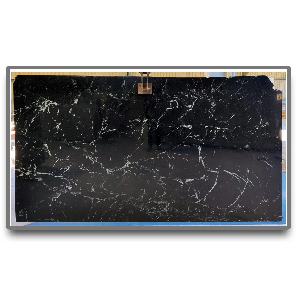 New Factory Direct Low Price  High Quality Spider Green Granite Slabs Green Granite From India