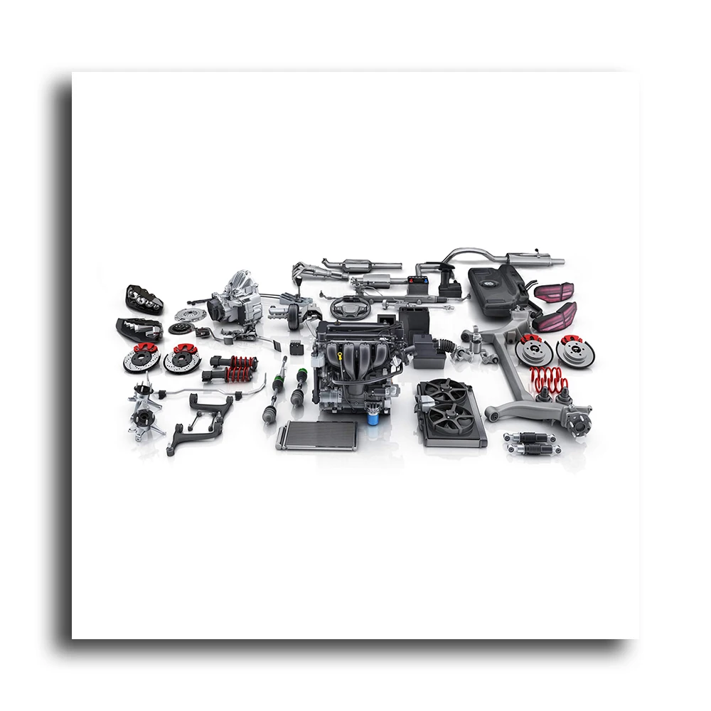 New Design OEM Casting Audi Car Automobile Automotive Engine And Interior Parts Components Force GMBH Wholesale Dealer