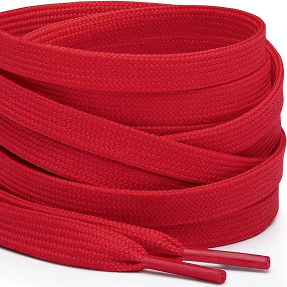 Purple Drawcord Flat shoelaces for Sneakers, Multiple Lengths and Colors Available