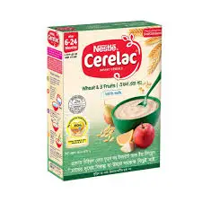 Обогащенные Детские хлопья Nestle CERELAC с молоком многоверновые овощи-от 12 месяцев/Nestle Cerelac мед и пшеница
