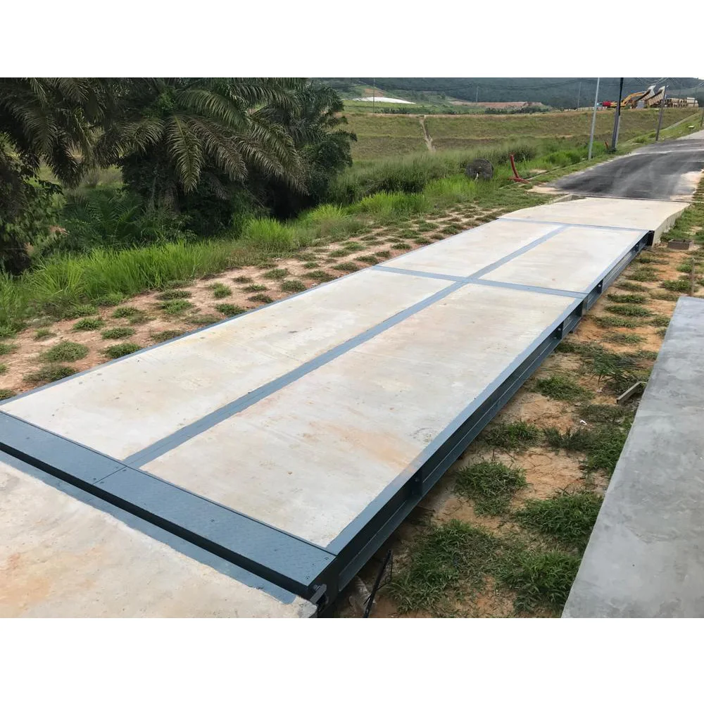 Zonjli Concrete Weighbridge Truck Weight Scale