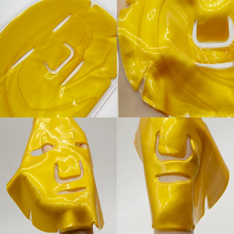 **Made in Korea** 24K Gold Hydrogel Face Mask OEM ODM Private Label for instant hydration anti-aging anti-puffiness effecteffect