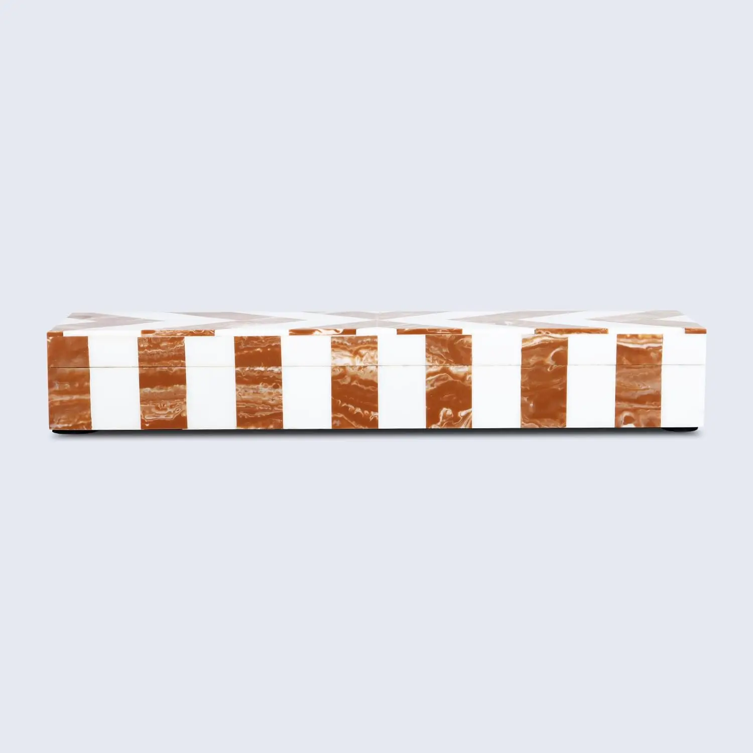 New Design wooden Resin Horn Resin Jewelry Box for Customized Rectangle Keepsake Box Product by Blatant Exports