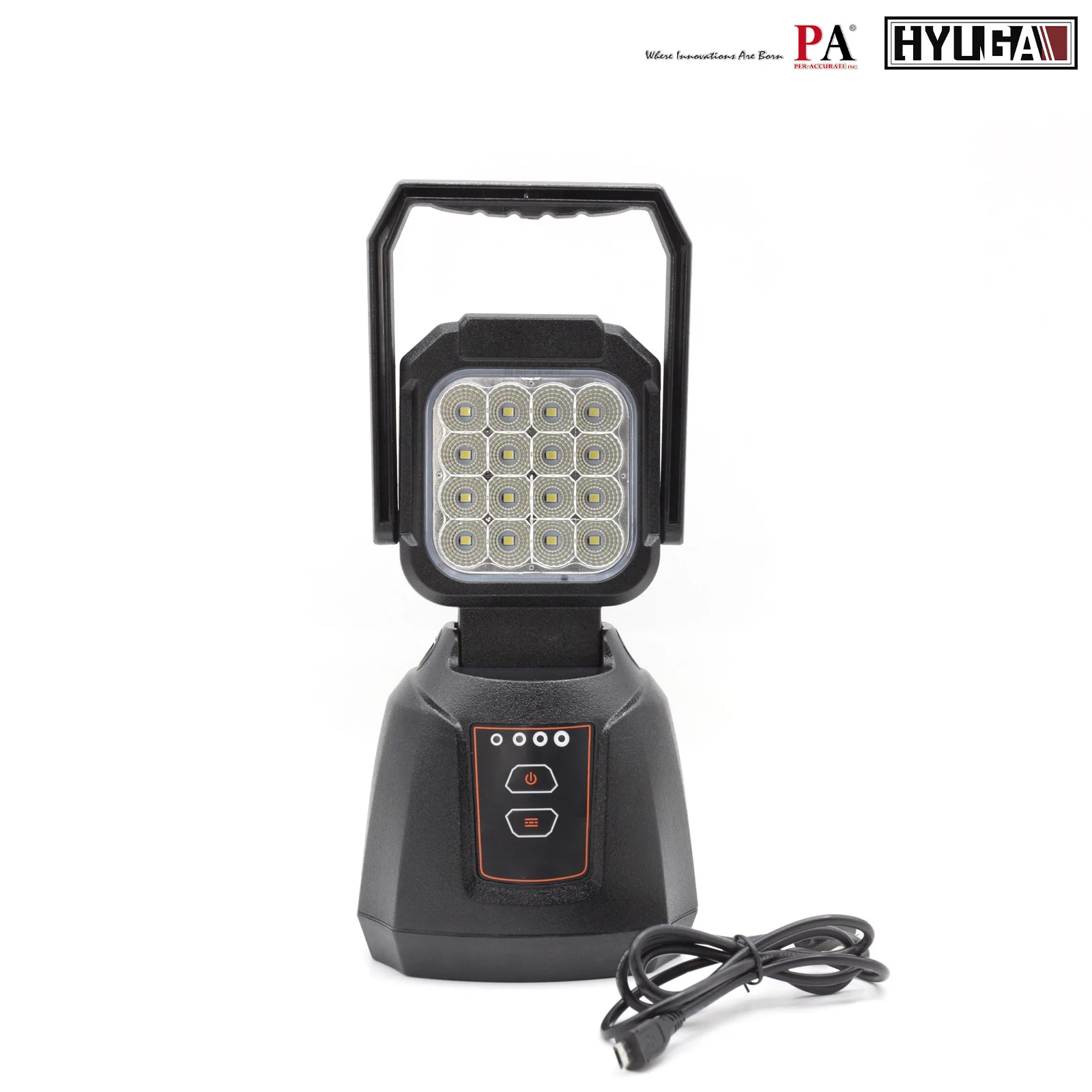 HYUGA PA LED супер яркая Версия светодиодный индикатор питания Магнитный USB перезаряжаемый портативный свет ручной мощный фонарик