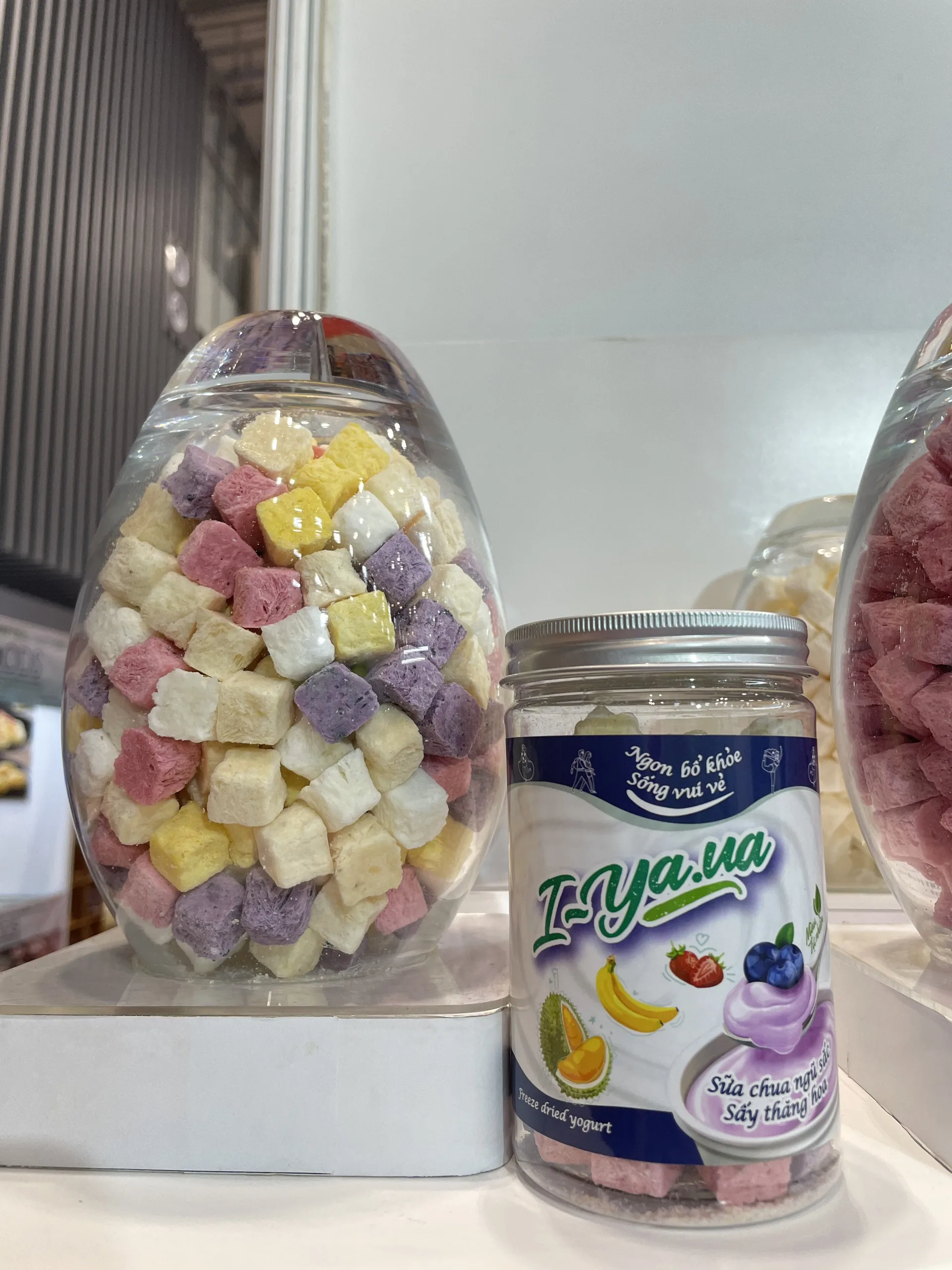 Mix yoge FD-yiaua фруктовый вкус молочные продукты для взрослых детей сублимированный ферментированный йогурт из свежего