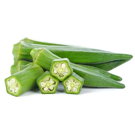 Качественные свежие зеленые OKRA/Сушеные