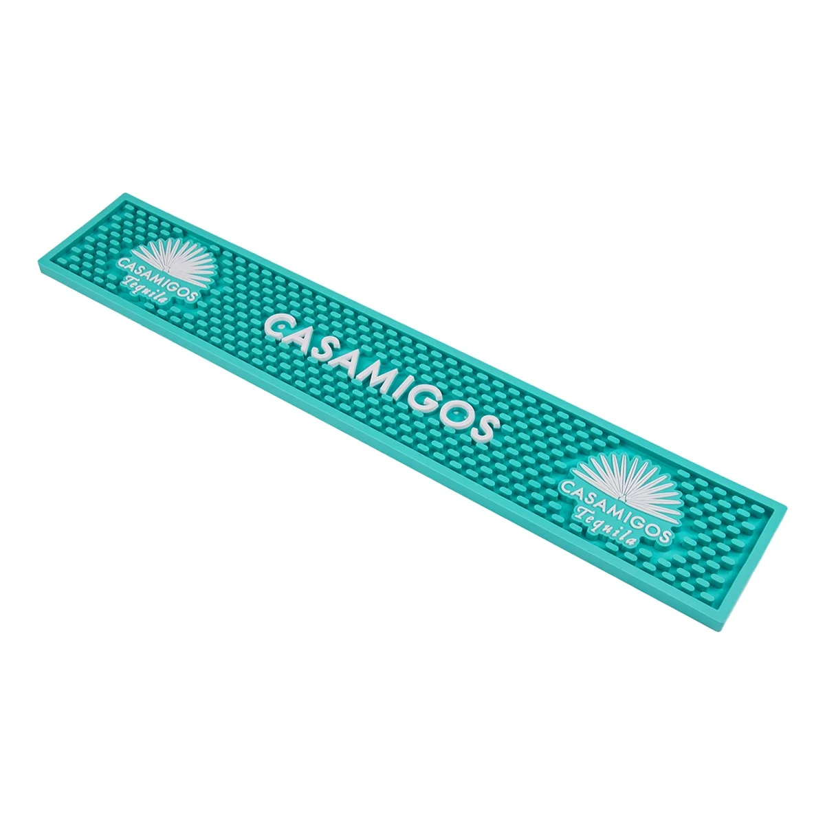 Hot Sale Custom Rubber Beer Drip Bar Runner Mat Soft PVC Bar Spill Mat
