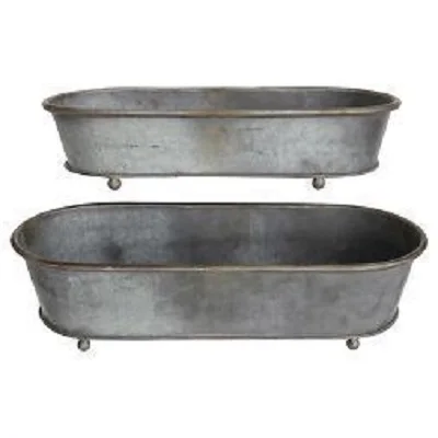 Antique Look Metal Garden Decorators Contemporary Direct Factory Price Wedding Party Centrepiece Planters Home Use