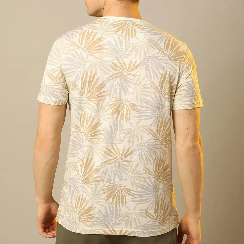 Wholesale Men Clothing Customized Logo Apparel Crew Neck T-Shirt Blank 100%Cotton Striped Design Gym Fitness Man T Shirts