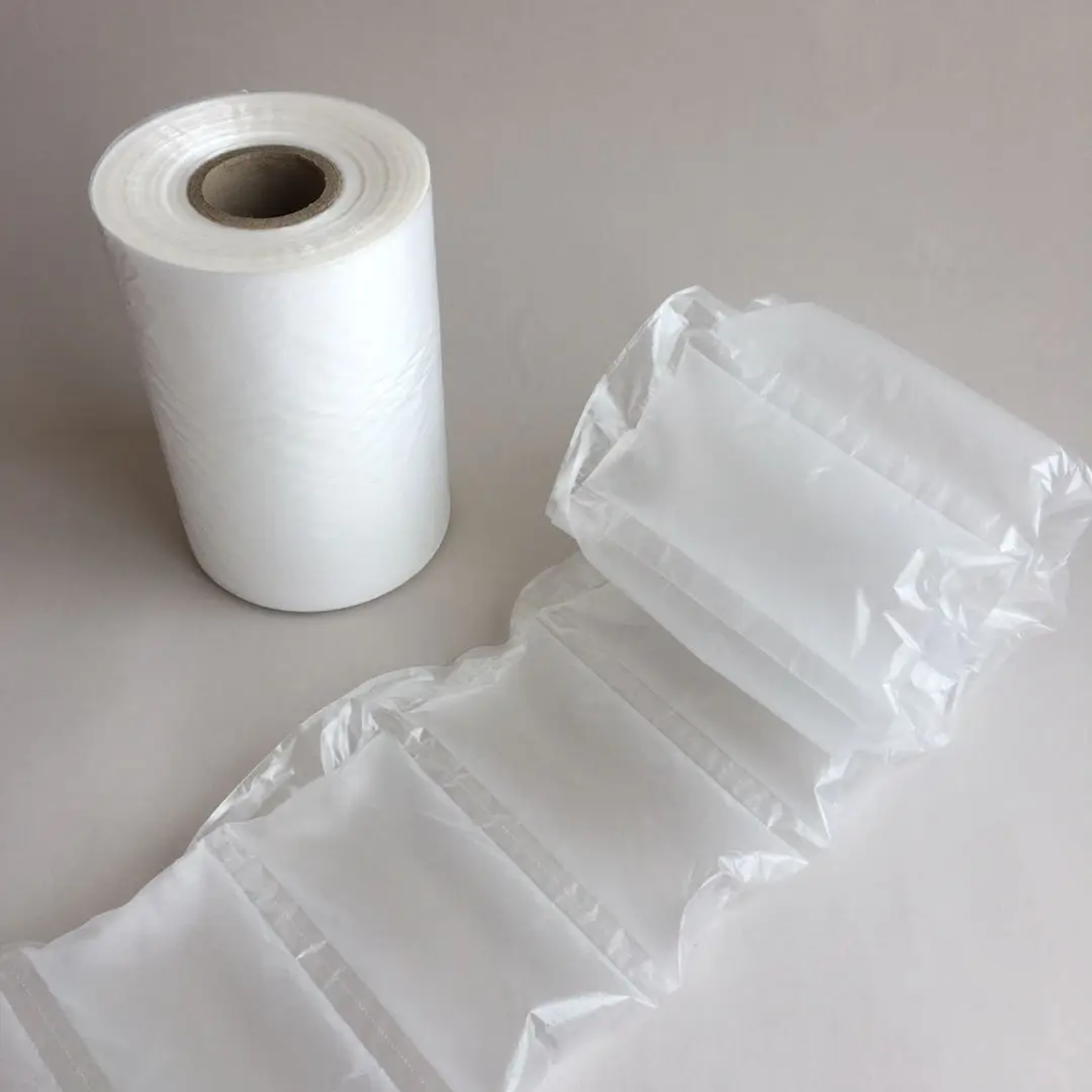 OEM/ ODM Cushion Film Shock Resistant Air Bubble Column Packaging Wrapping Roll Sheet Wholesale
