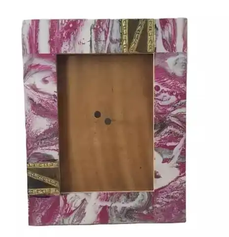 Best Indian Bone Inlay Resin Picture Photo Frame for Home Hotel Decorative Bone Inlay Photo Frame