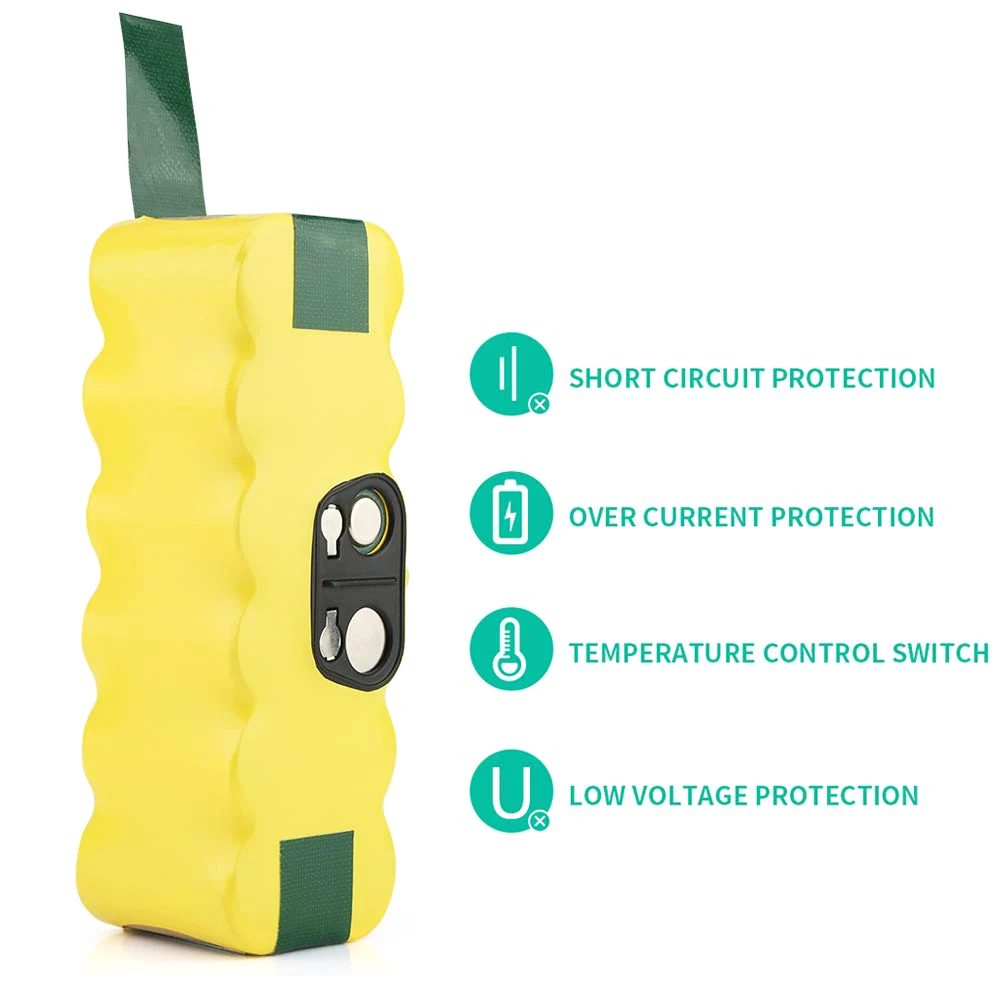iRobot roomba replacement battery 14.4V 4500mAh for various models