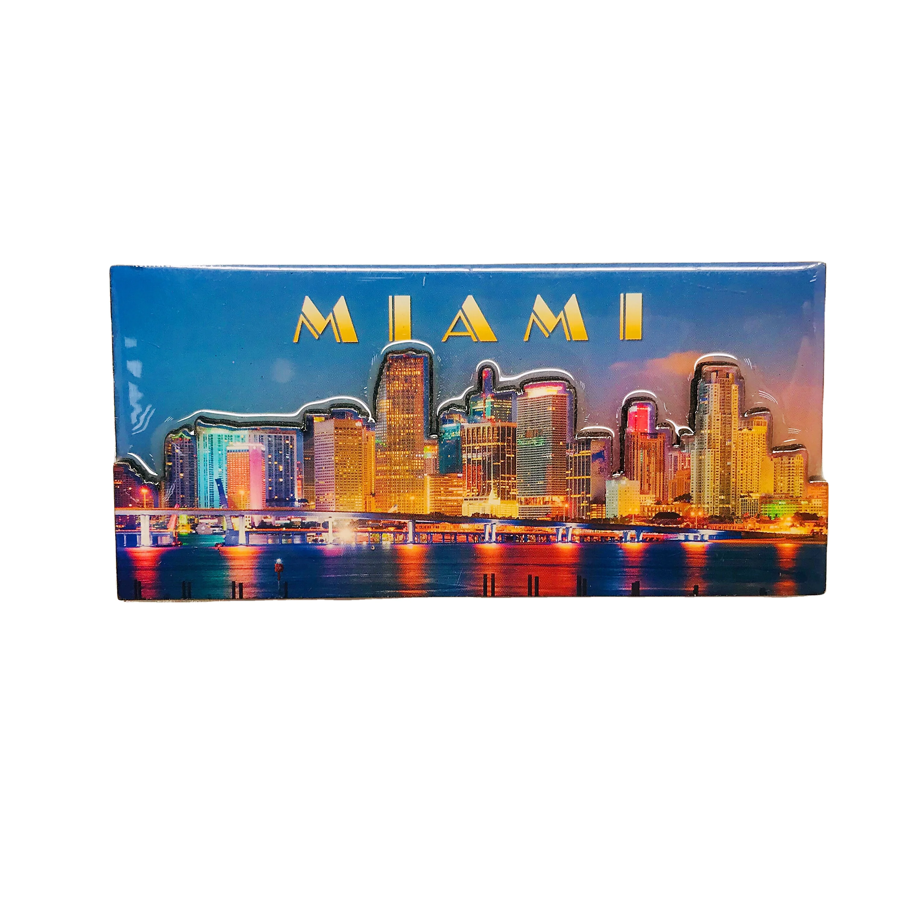 2022 г., Персонализированные туристические сувениры, Новое поступление, магнит с цветным принтом, модный магнит на холодильник из алюминиевой фольги