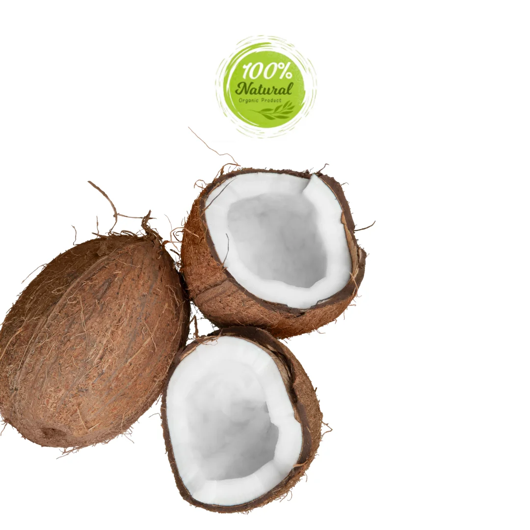How dried coconut complements the flavors of dark chocolate