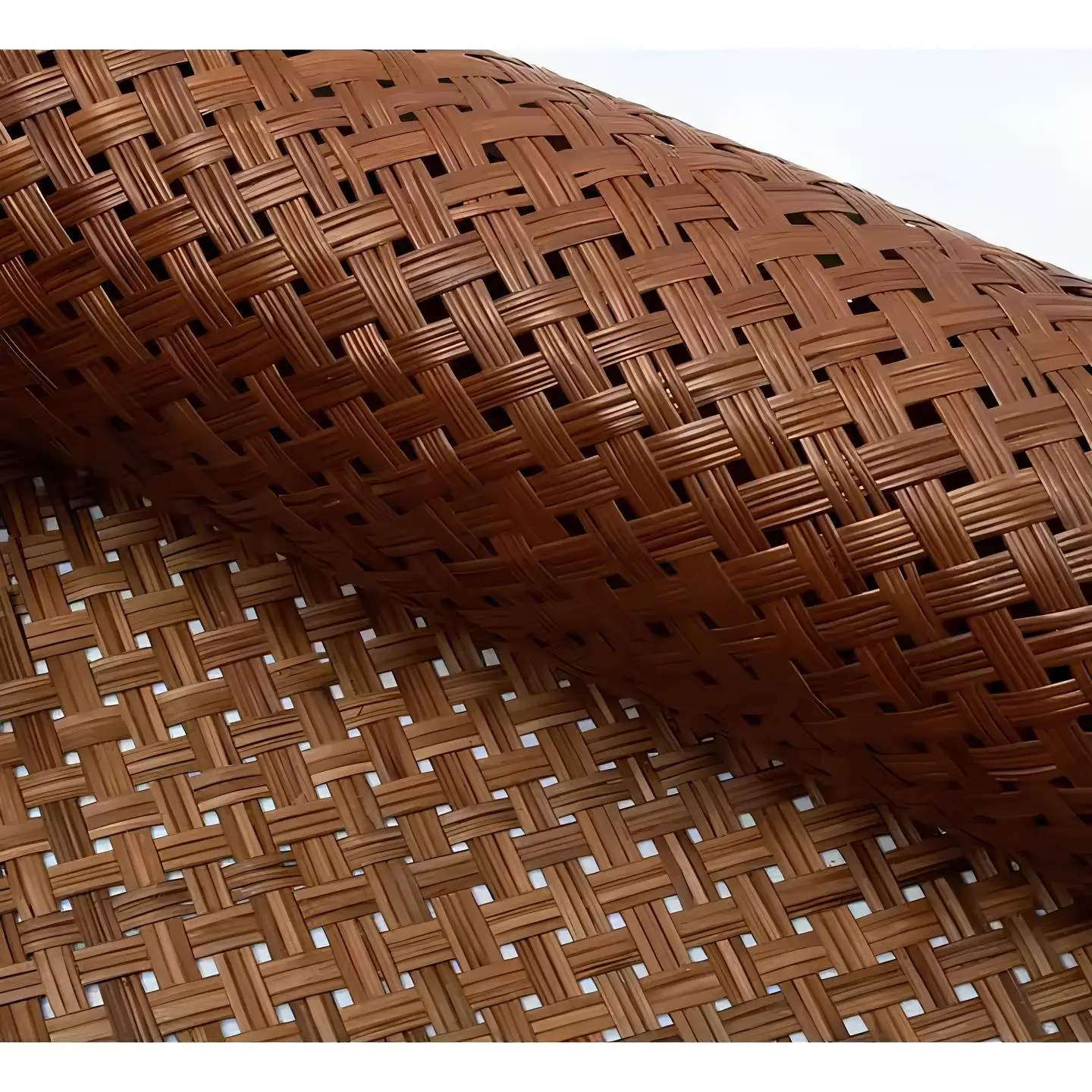 Premium Vietnam Handmade Grass Rattan Woven Fabric Mats Decorative Raw Materials Beautiful Whole Rolls for Home Decoration