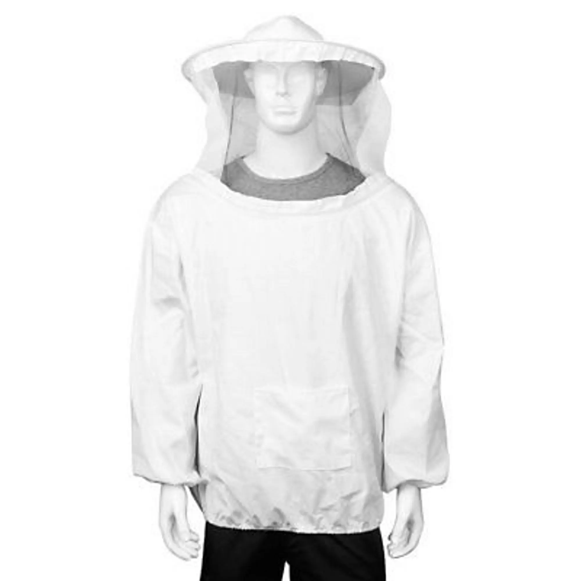 Beekeeping Jacket with Veil, Mask, Hat for Beekeeper - Professional Bee Suit Apiculture Suit 100%Cotton, Poly/Cotton, Ventilated