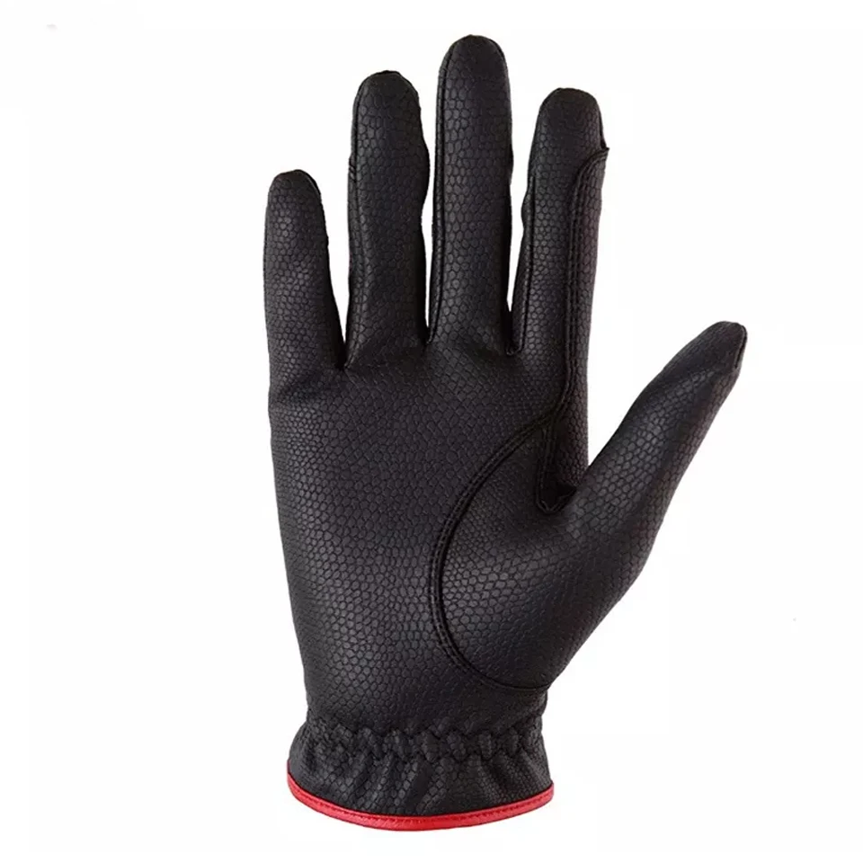 Оптовая продажа, перчатки для верховой езды, перчатки для верховой езды на заказ, перчатки для верховой езды из синтетической кожи для мужчин, перчатки для верховой езды с защитой от разреза
