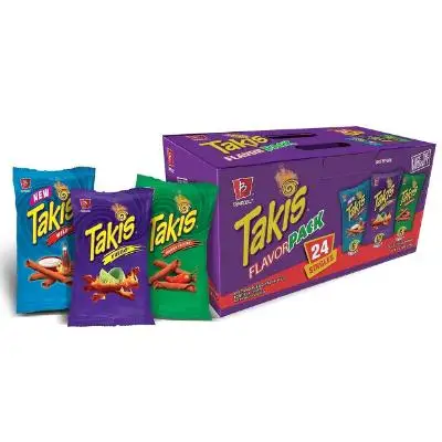 Хит продаж закуски чипсы Takis blau 60 г тонкие картофельные Зерновые масло мед