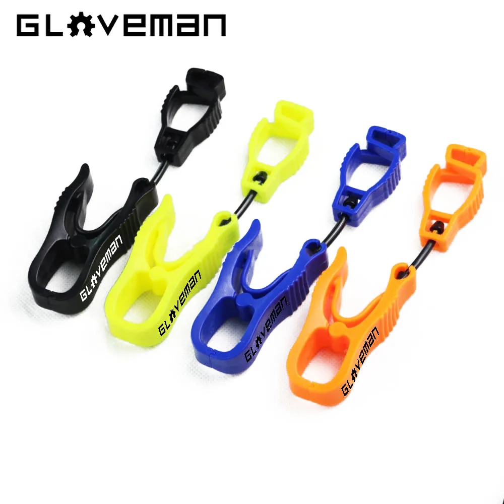 GLOVEMAN Customizable High strength POM Plastic Fixing Buckle Anti-lost safety Glove keeper Grabber working Glove Clip Holder