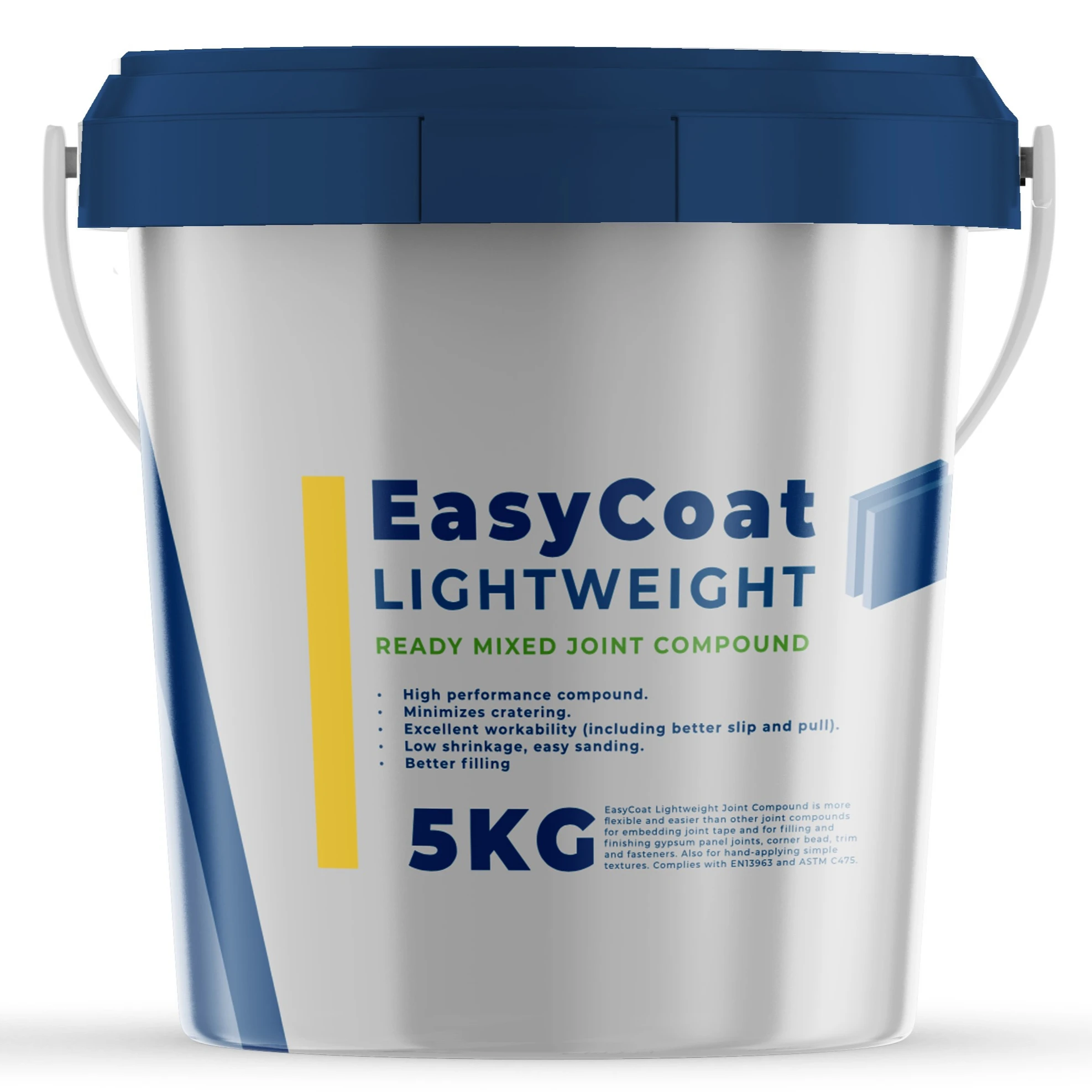 5KG Ready Mixed Joint Compound EasyCoat For Plasterboard Drywall Jointing And Finishing Compounds