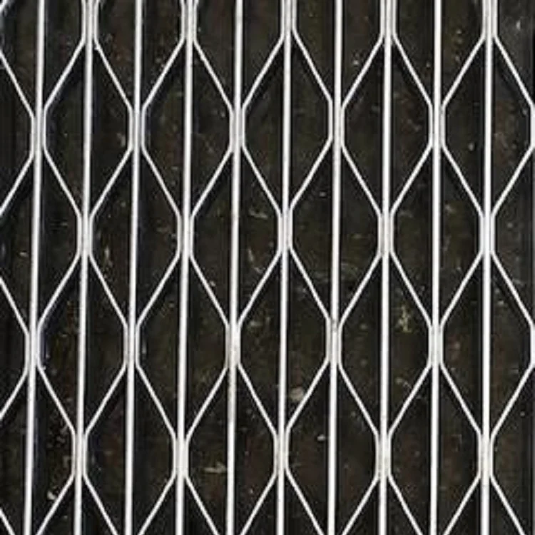 Galvanised Diamond Shaped Pattern Open Mesh Flooring Steel Grating