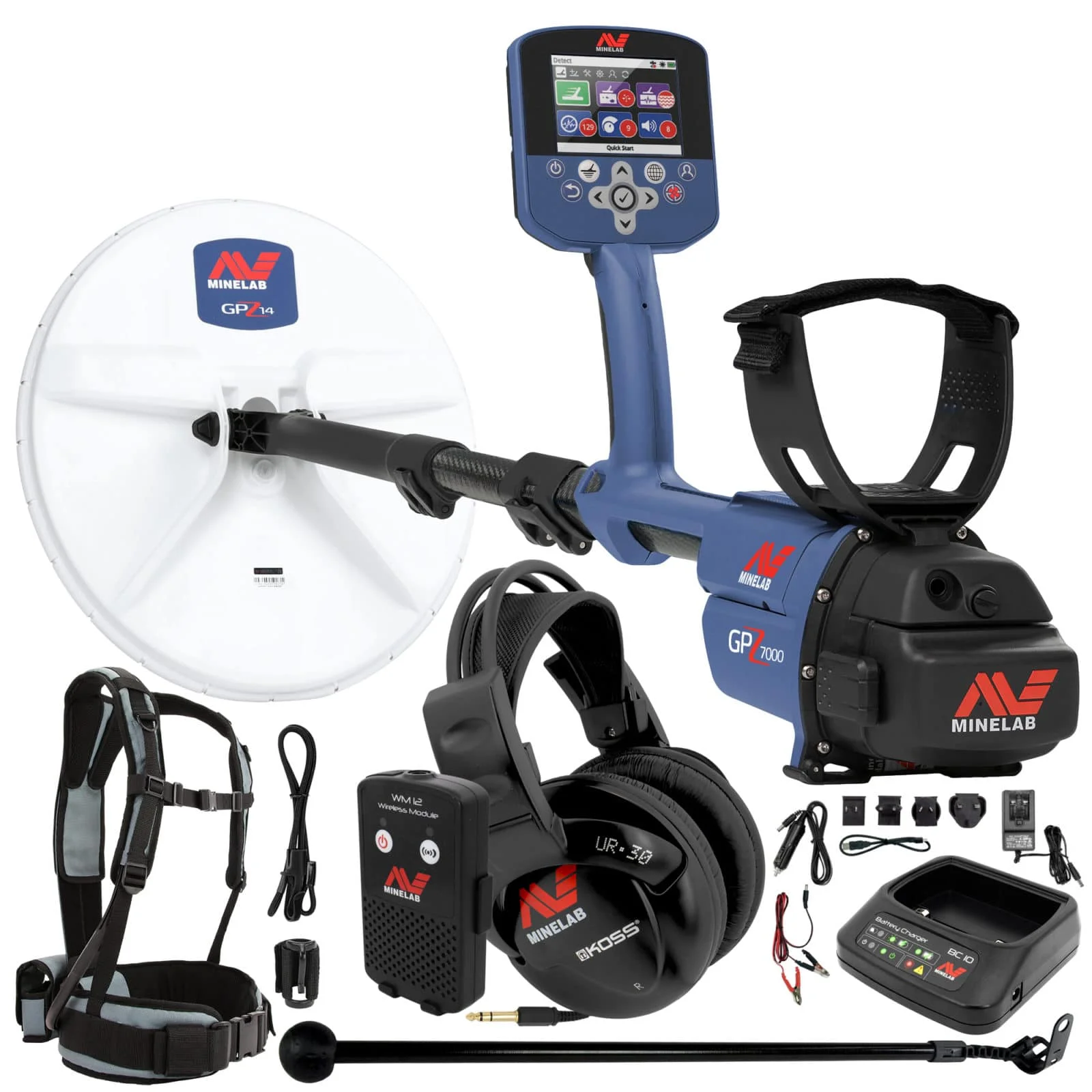 Аутентичный подземный металлоискатель Minelab GPZ 7000