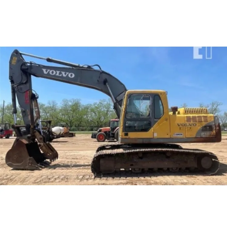 Used VOLVO 210 crawler excavator for sale NOW! Sweden original VOLVO EC210 used excavator.