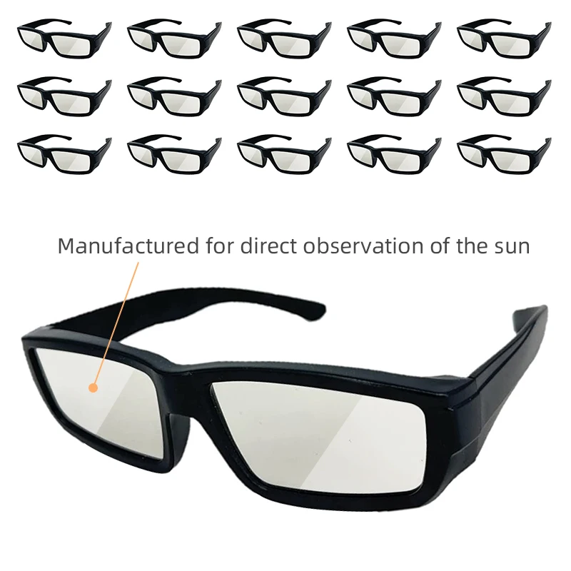 The Eclipser Plastic Solar Glasses for Safe Solar Viewing eclipse observation Sun Viewing