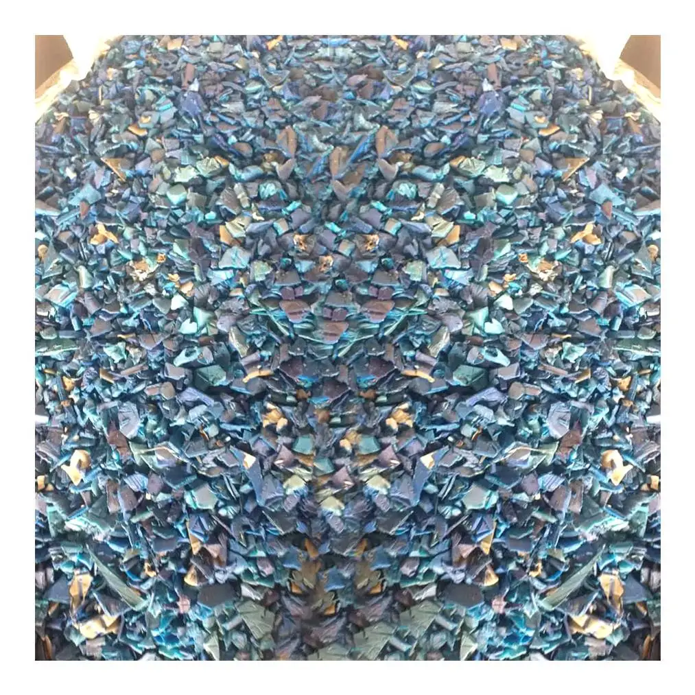 High Quality Recycled High Density Polyethylene HDPE Scrap Clean Recycled HDPE Blue Drum Regrind Polyethylene Resin Raw Material