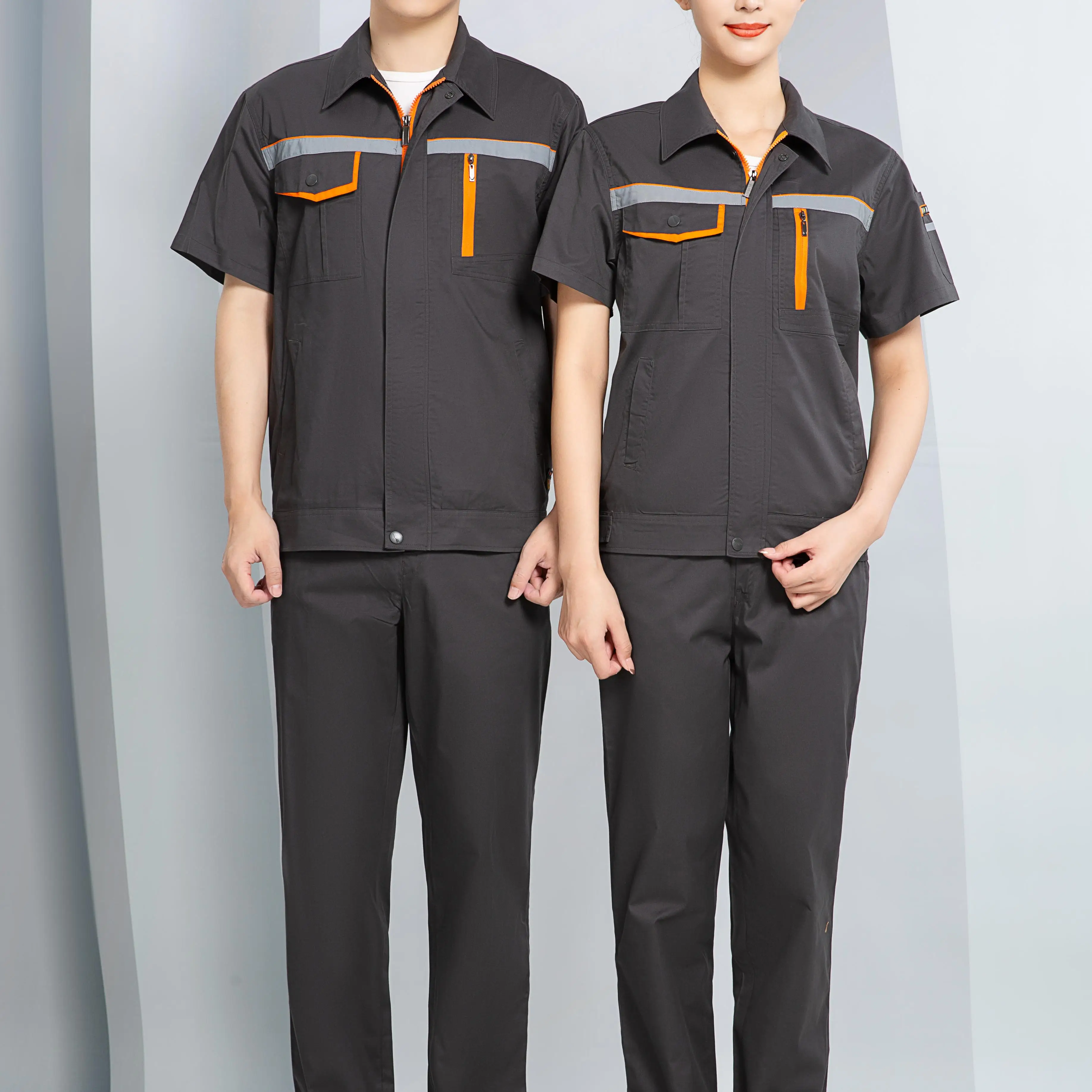 car wash clothing summer Waterproof Hi Vis Reflective Safety Clothing Road Traffic Safety Warning Reflector Jacket