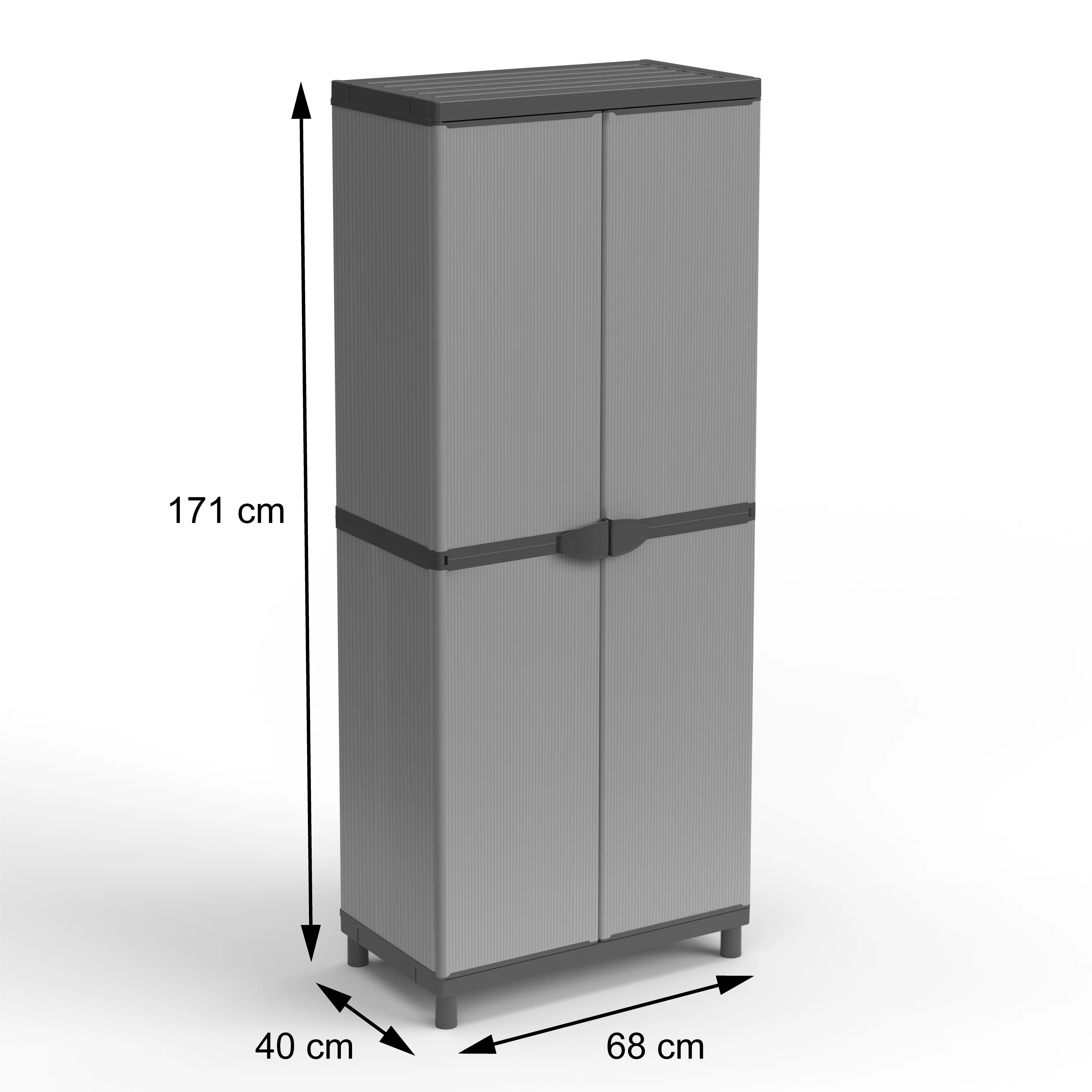 Italian Design Durable Plastic Folding Wardrobes Hot Selling Modern Bedroom Furniture Easy Assembly Home Gym Use Direct Exports