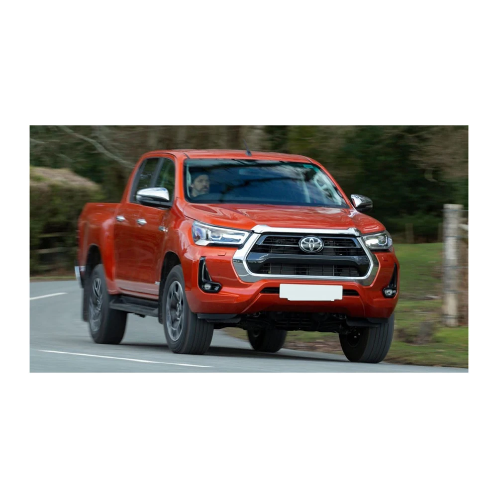 2019 дизельный пикап Toyota Hilux 4x4 хорошо использованный внедорожник механическая коробка передач турбодвигатель (8 л) кожаные тканевые сиденья R16 японские шины