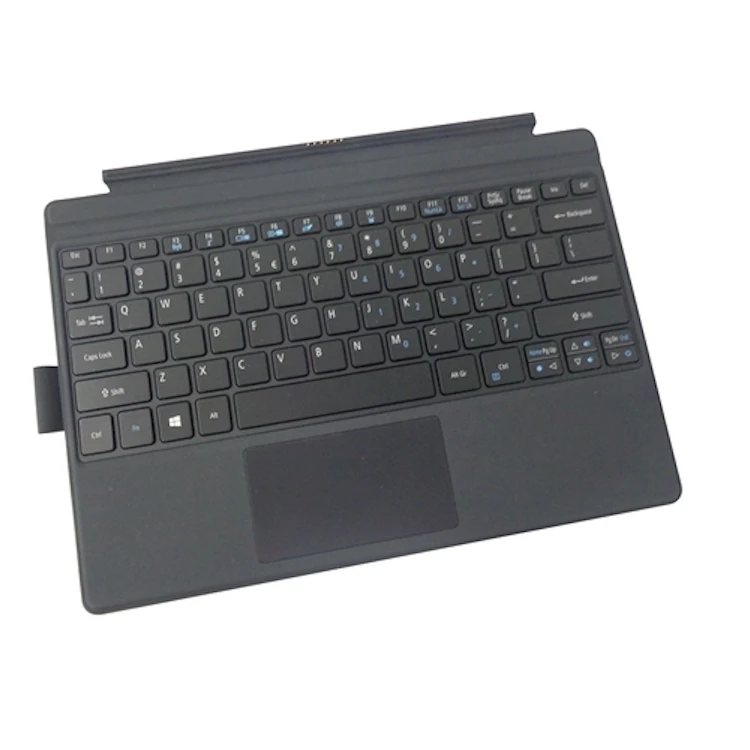 JIAGEER Hot Sale Laptop Palmrest Top Cover Keyboard with Touchpad with Acer Switch 5 SW512-52 SW512-52P Black