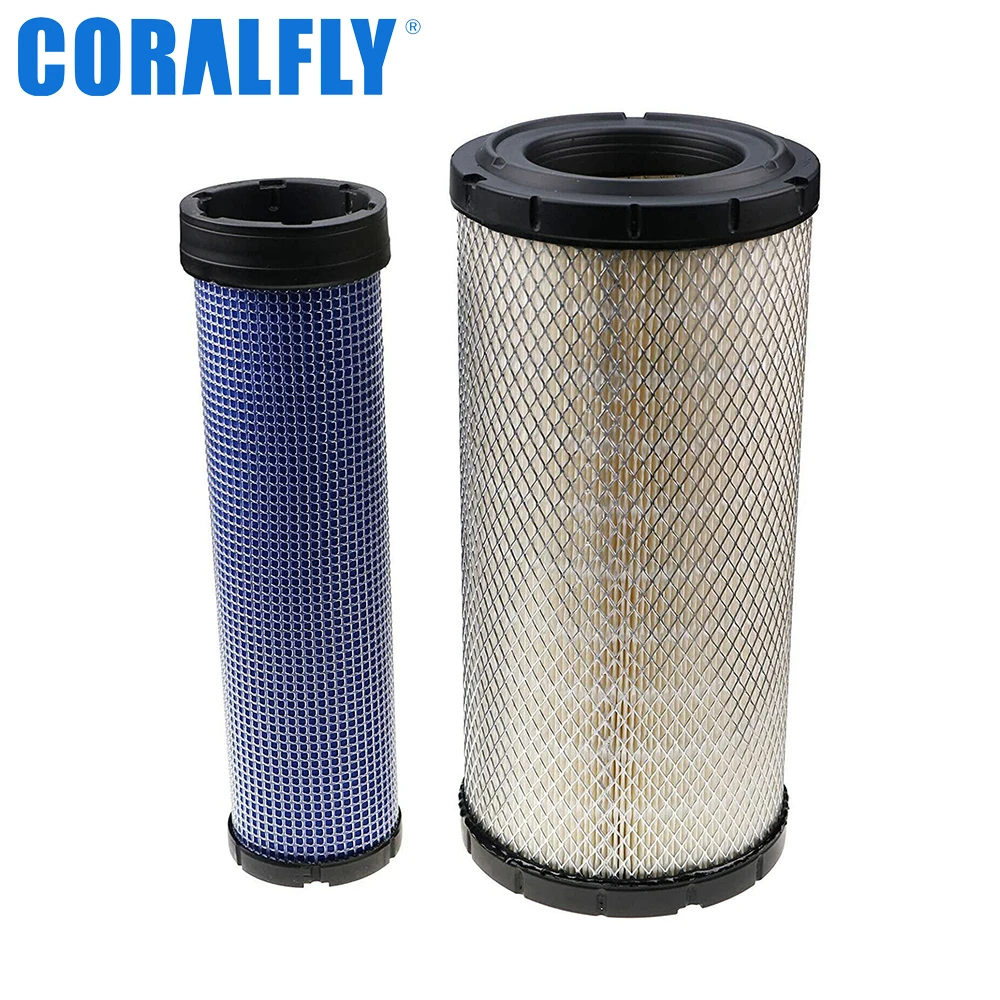 CORALFLY Trucks 4045D двигатель Filtros De Aire AF25557 AF25558 P829333 P828889 110-6326 110-6331 1106326 1106331 воздушный фильтр