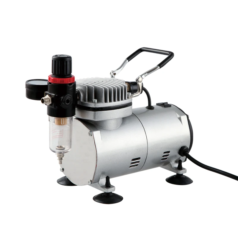 Portable Airbrush compressor TC-20B for hobby.cake decoration.nail.body art