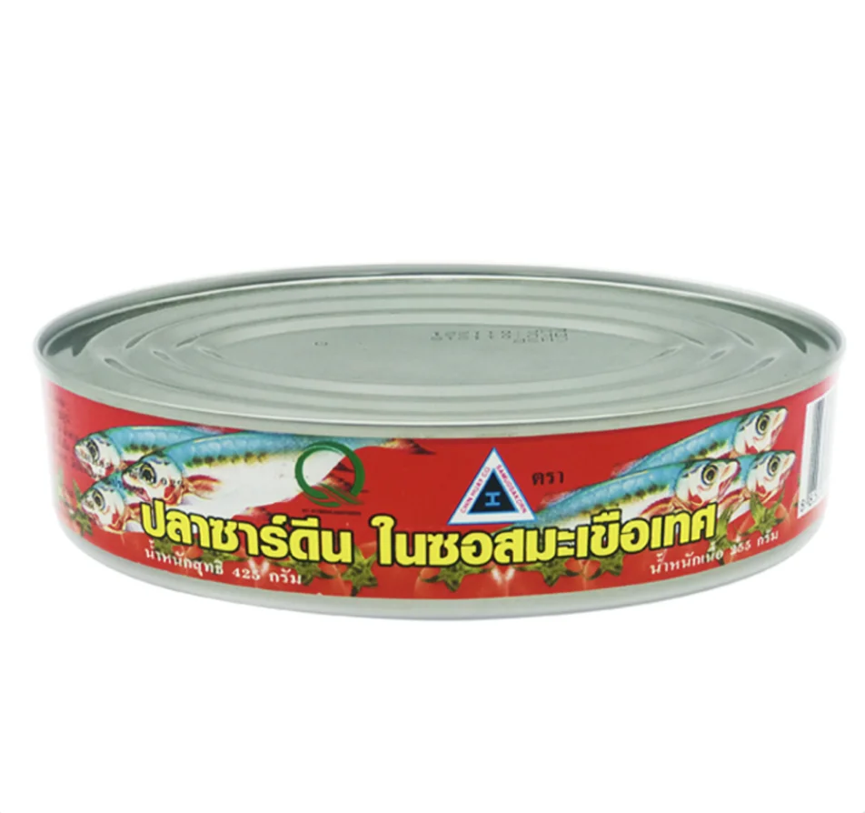 Canned Fish Sardines Mackerel Seafood in Vegetable Oil Tomato Sauce Quality Products