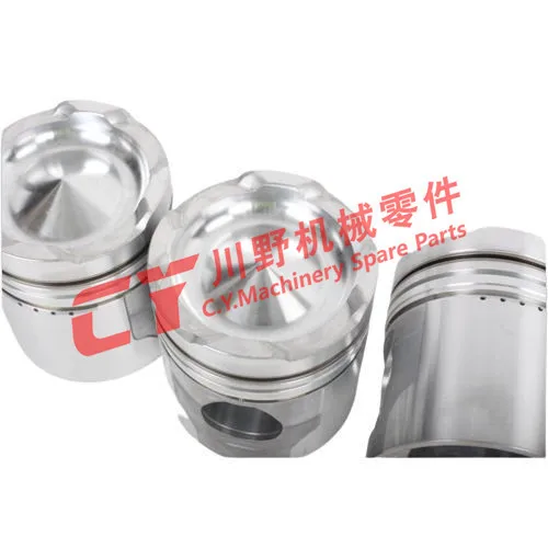 6D155 D155 D355 Bulldozer Engine Cylinder Liner Piston Ring Kit for Komatsu 6128312140 6128212216 6128312170