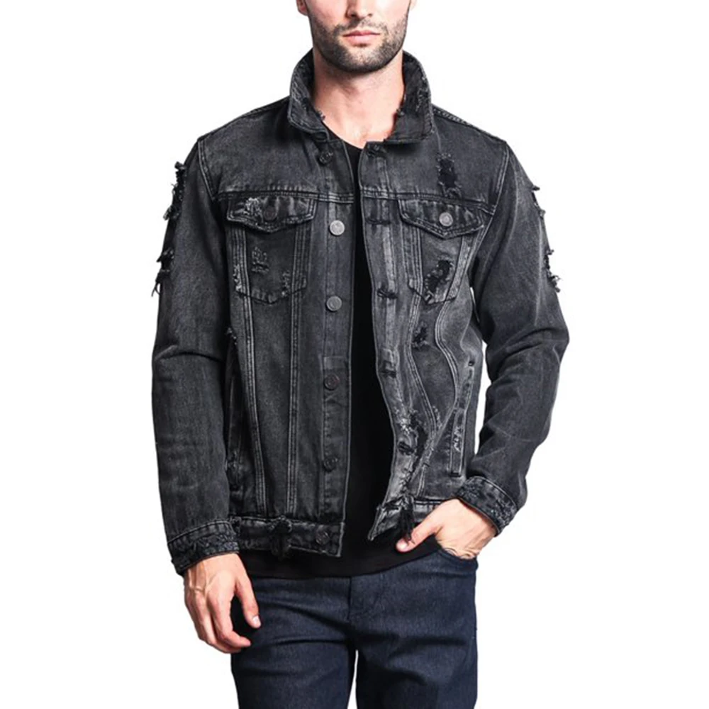 Top Trending Wholesale Price Ruff Style Outdoor Fashion Wear Comfortable / Sustainable Fancy Denim Jackets For Boys