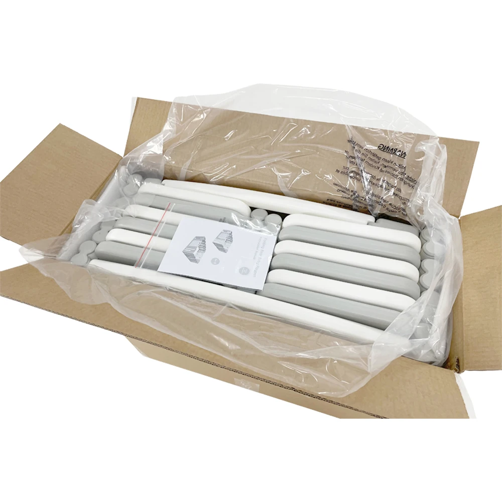 ABST Baby Connection Play Yard 14 Panels Foldable  Game Panel and Gate W/Safety Lock Adjustable Shape Kids Safety Play Center