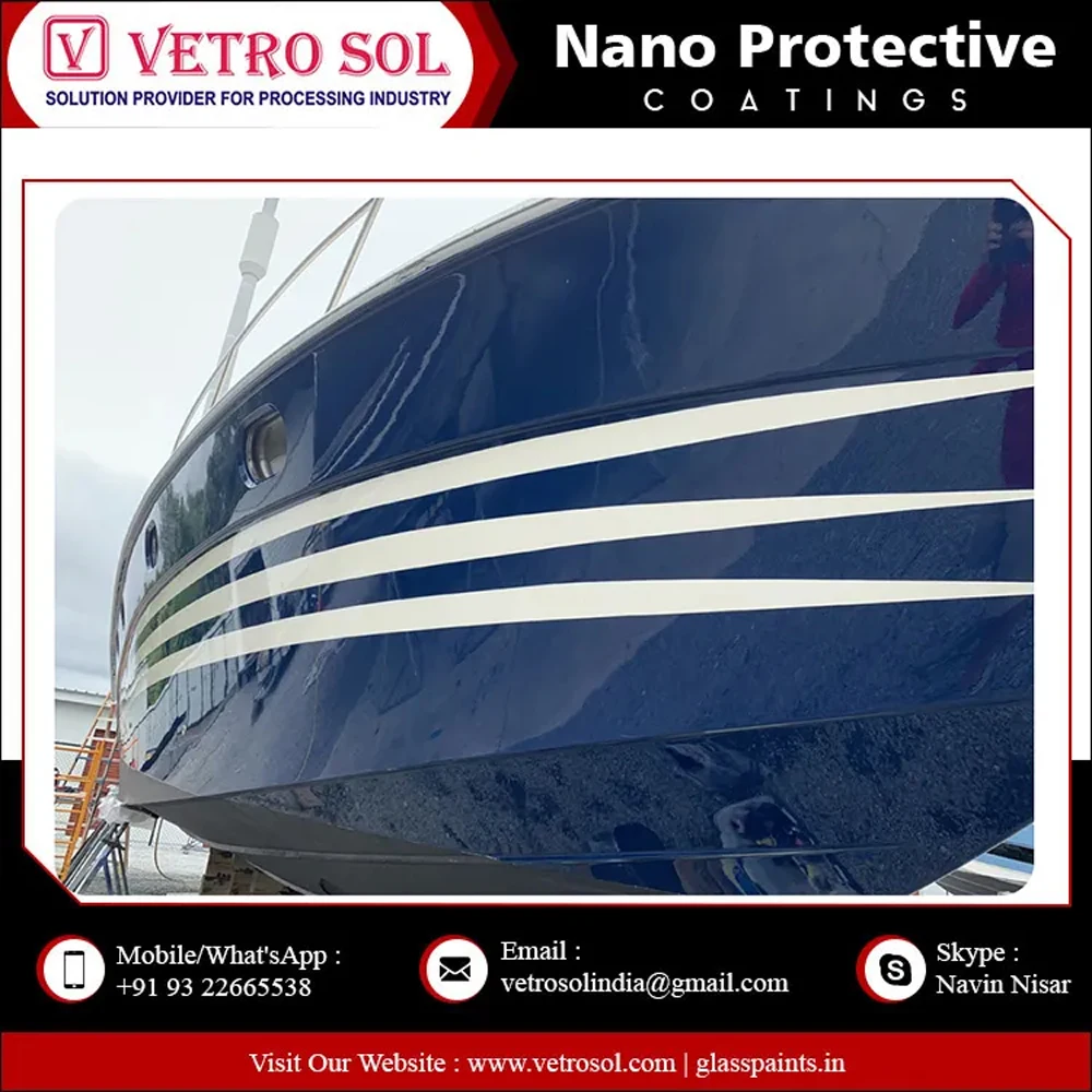 High Quality  Long Lasting Marine Ceramic White Nano Coating Paint Vetrosol Wholesale Manufacturer